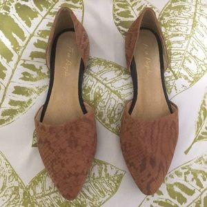 NWOT Free People Leopard Print Flats